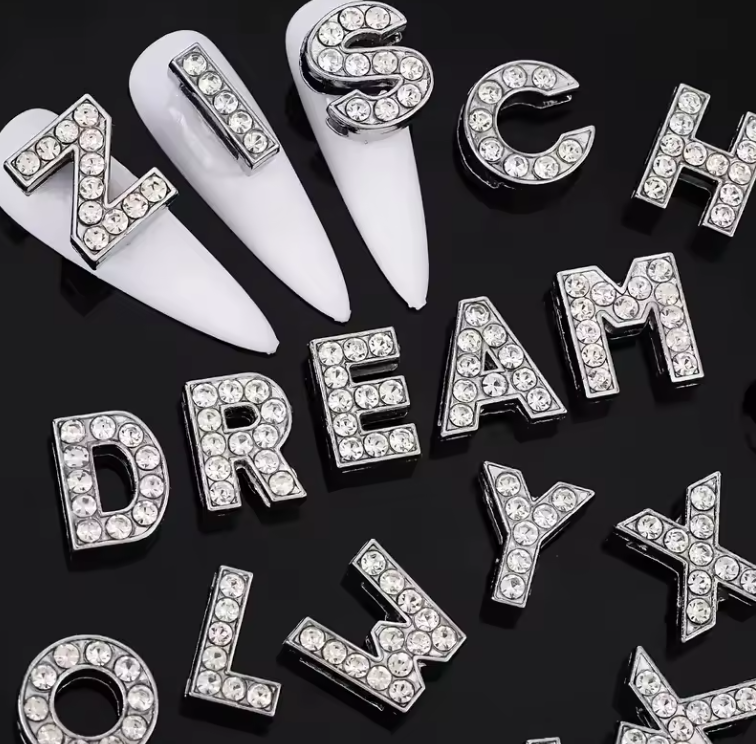 Large Silver Letters
